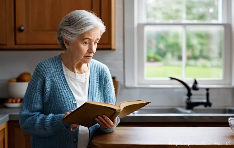 치매 요양병원 전문의 추천 - **Prompt 1: Subtle Signs of Change in a Familiar Setting**
    Create an image featuring an elderly ...
